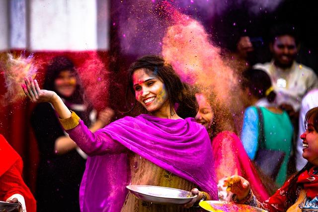 Festival de colores, India